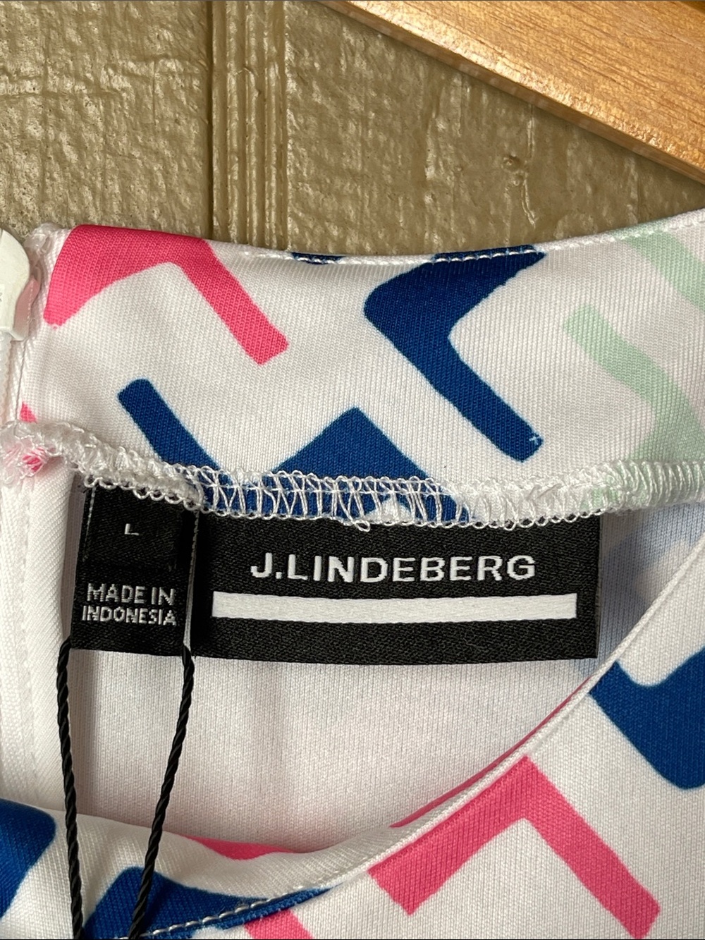 J.Lindeberg Helena Print Dress Size L - Picture 5 of 12
